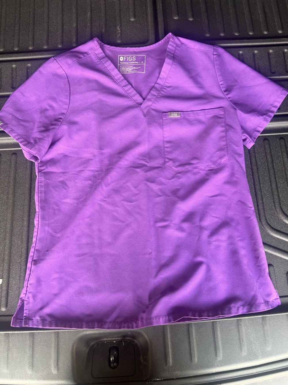 FIGS Violet V-Neck Medical Top